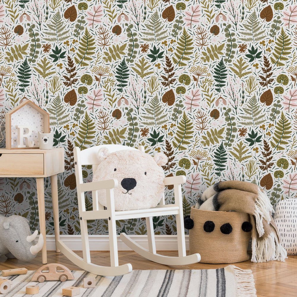 Woodland Walks Wallpaper - Muted Warm Tones - Lust Home - LH900114 - Premier Wallcovering