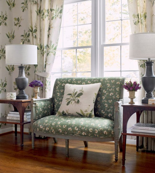 Woodland Wallpaper - Blue and Green - AT57851 - Anna French - Premier Wallcovering