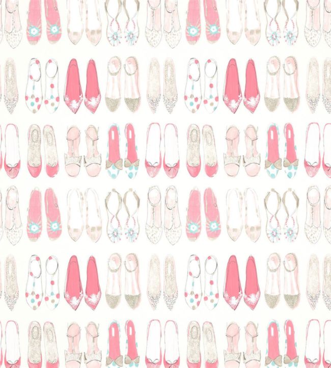 World at Your Feet Wallpaper - Pebble/Blossom/Sky - HLTF112646 - Harlequin - Premier Wallcovering