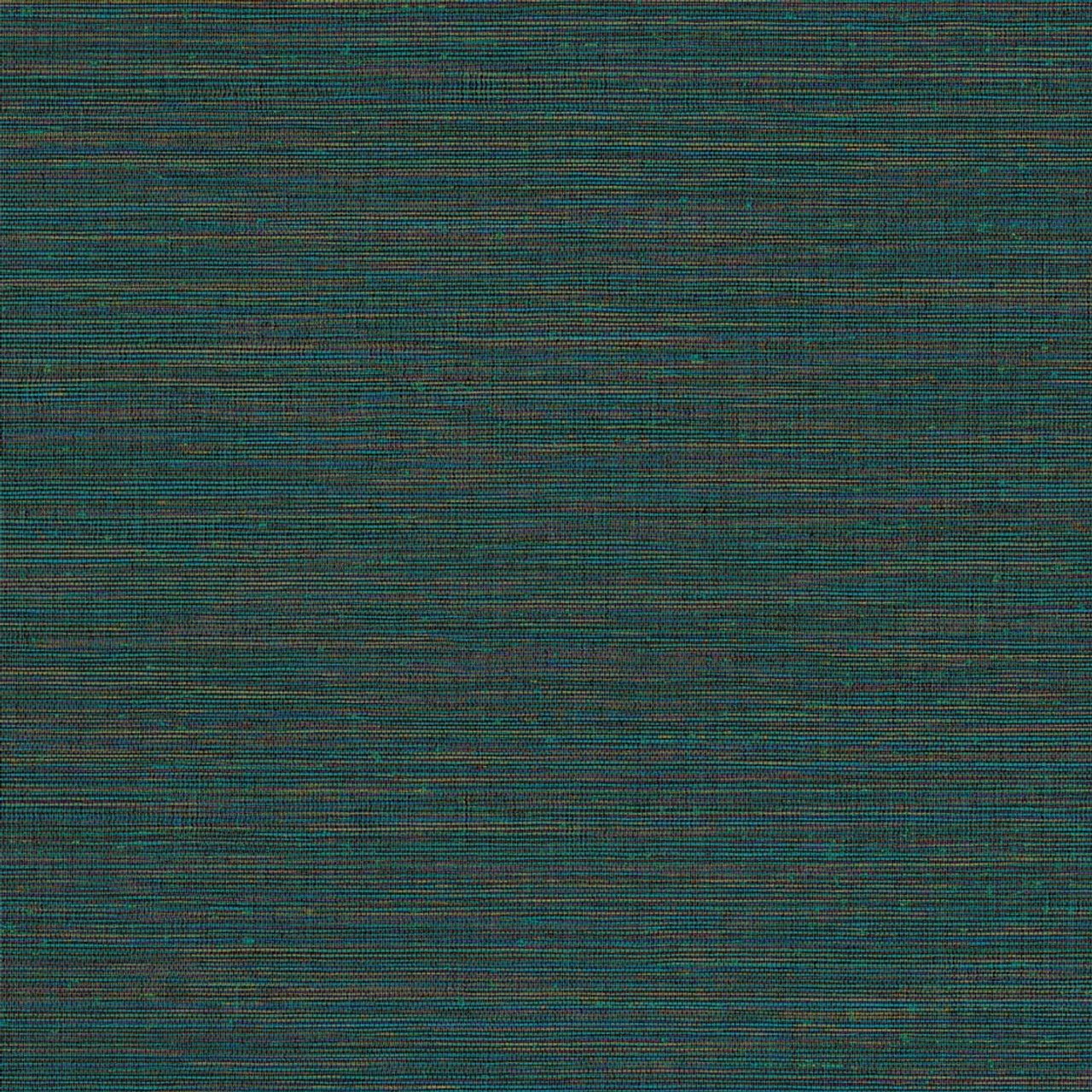 Woven Canvas Wallpaper - Teal - Eijffinger - 313508 - Premier Wallcovering