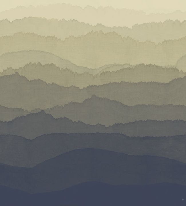 Wray Wallpaper - Tigers Eye/Ink - ZTOT312732 - Zoffany - Premier Wallcovering