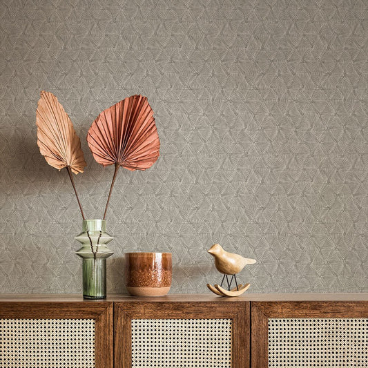 Wright Wallpaper - Pewter - A Street Prints - FD26115 - Premier Wallcovering