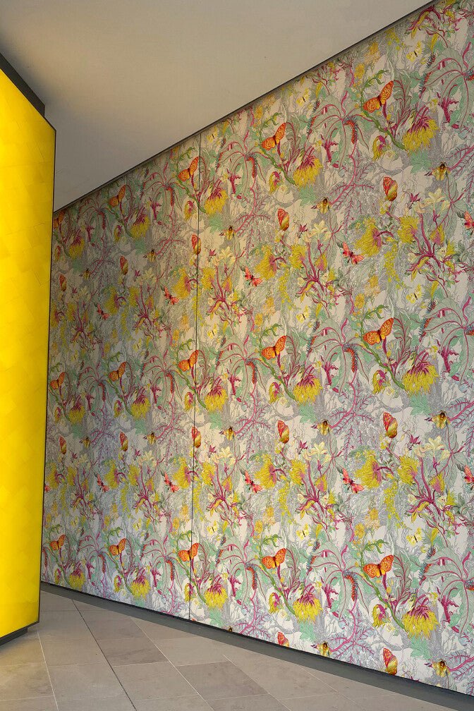 XL Jungle Modular Wallpaper Panels - Gossypium - Timorous Beasties - JNGL/XLJNGLP/SMCA/03/A - Premier Wallcovering