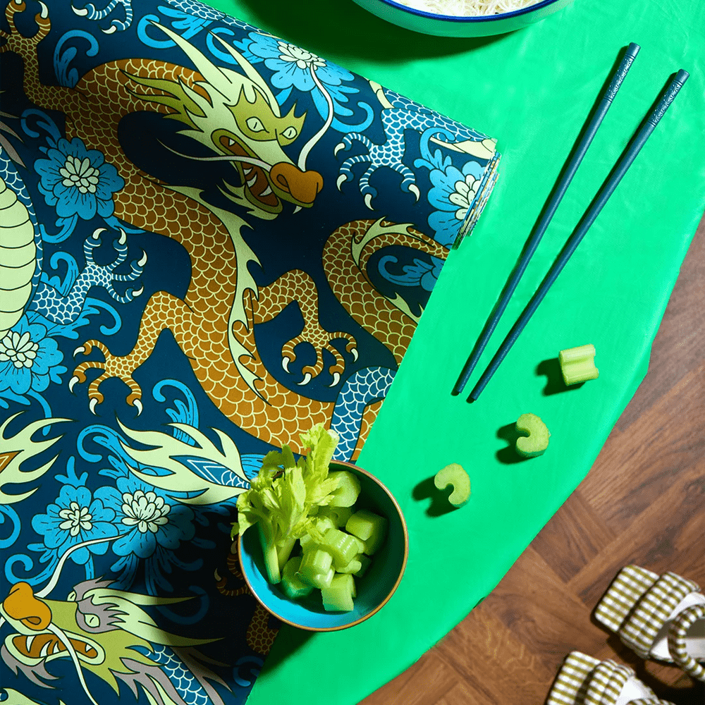 Year of the Dragon - Cool Blues - Lust Home - LH900525 - Premier Wallcovering