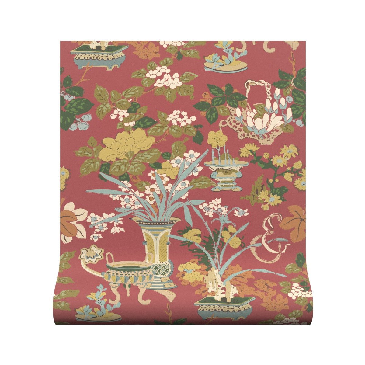 Yentai Wallpaper - Spice - Warner House - Premier Wallcovering