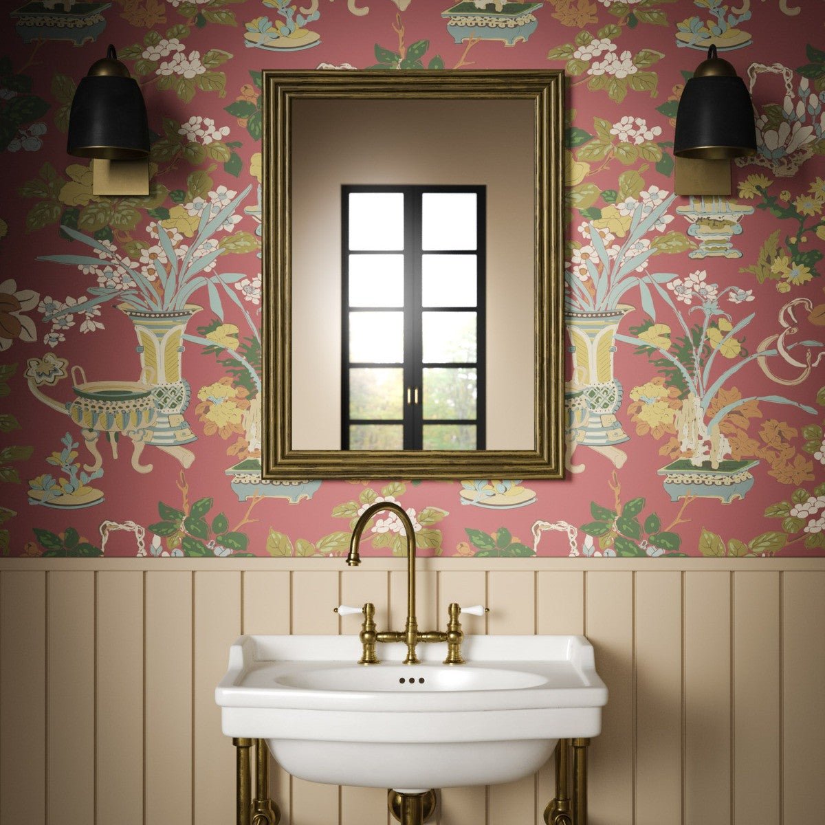 Yentai Wallpaper - Spice - Warner House - Premier Wallcovering