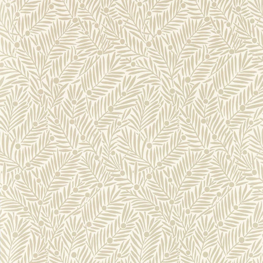 Yew & Aril Wallpaper - Rice Paper - 217347 - Morris & Co - Premier Wallcovering