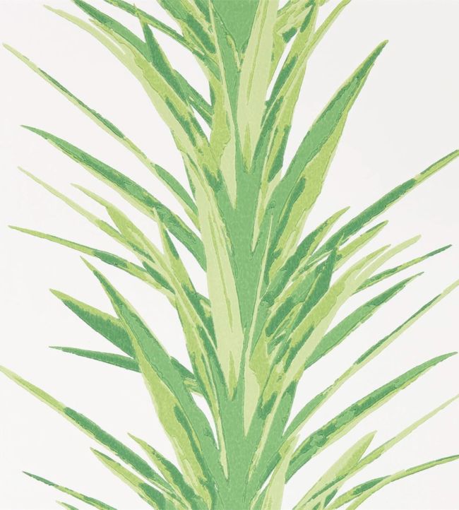 Yucca Wallpaper - Botanical Green - DGLW216649 - Sanderson - Premier Wallcovering