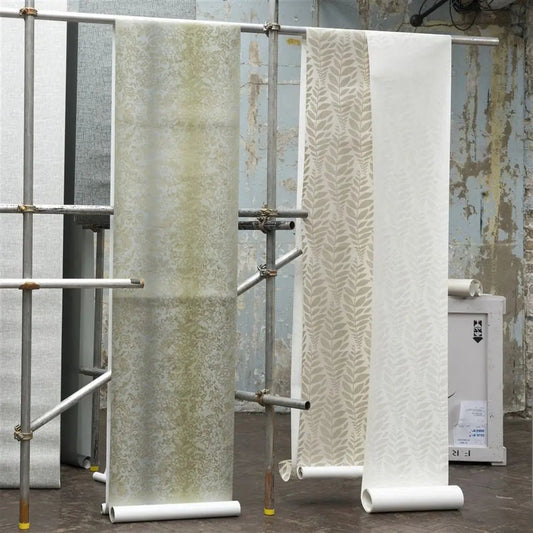 Yuzen Wallpaper - Oyster - P628/01 - Designers Guild - Premier Wallcovering