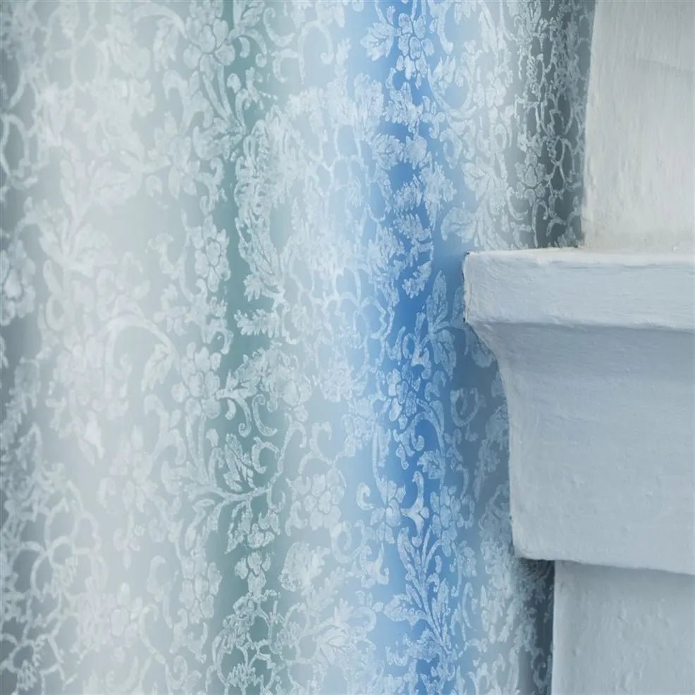 Yuzen Wallpaper - Cornflower - P628/05 - Designers Guild - Premier Wallcovering