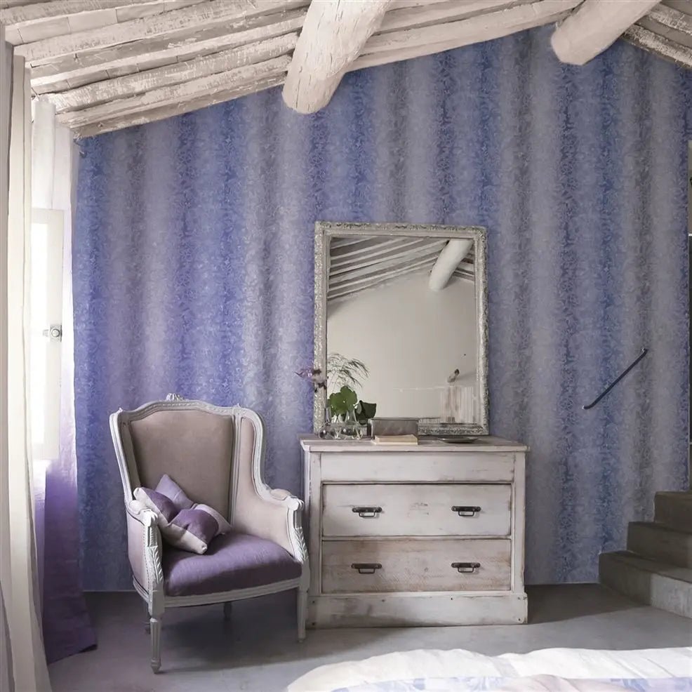 Yuzen Wallpaper - Lavender - P628/07 - Designers Guild - Premier Wallcovering