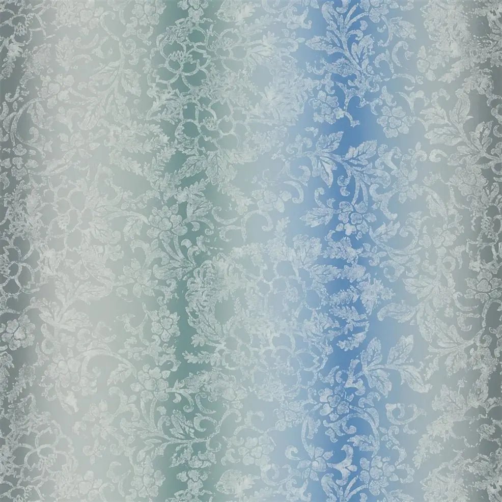 Yuzen Wallpaper - Cornflower - P628/05 - Designers Guild - Premier Wallcovering