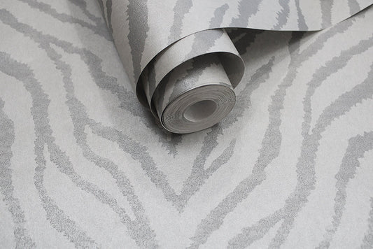 Zahara Wallpaper - Grey - Holden Décor - 65840 - Premier Wallcovering