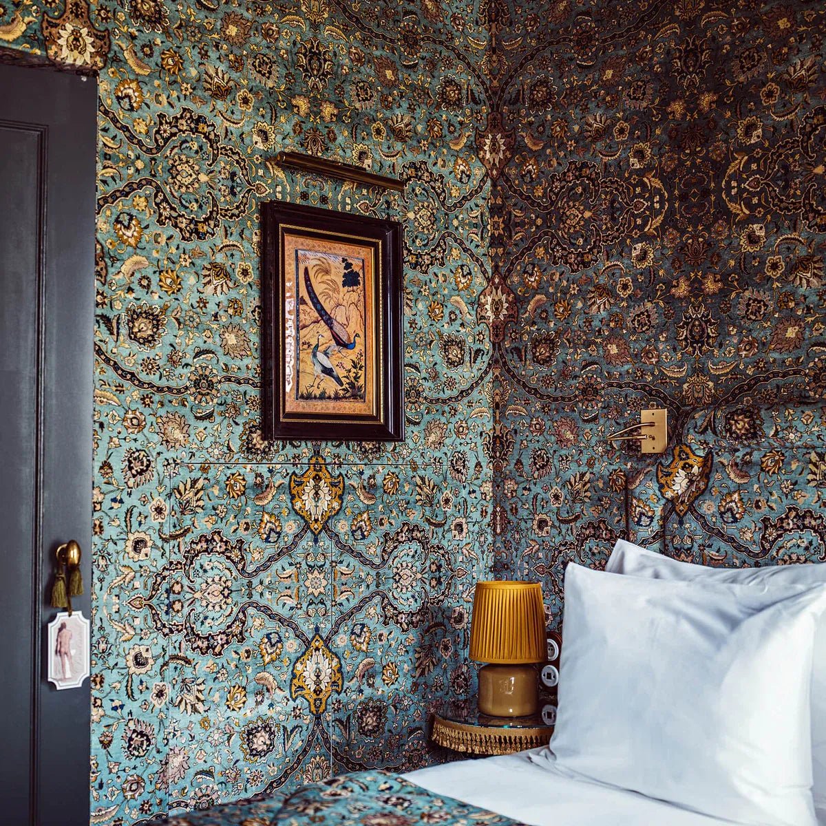 Zanjan Wallpaper - Sapphire - House of Hackney - 1 - WA - ZAN - DI - SPH - XXX - Premier Wallcovering