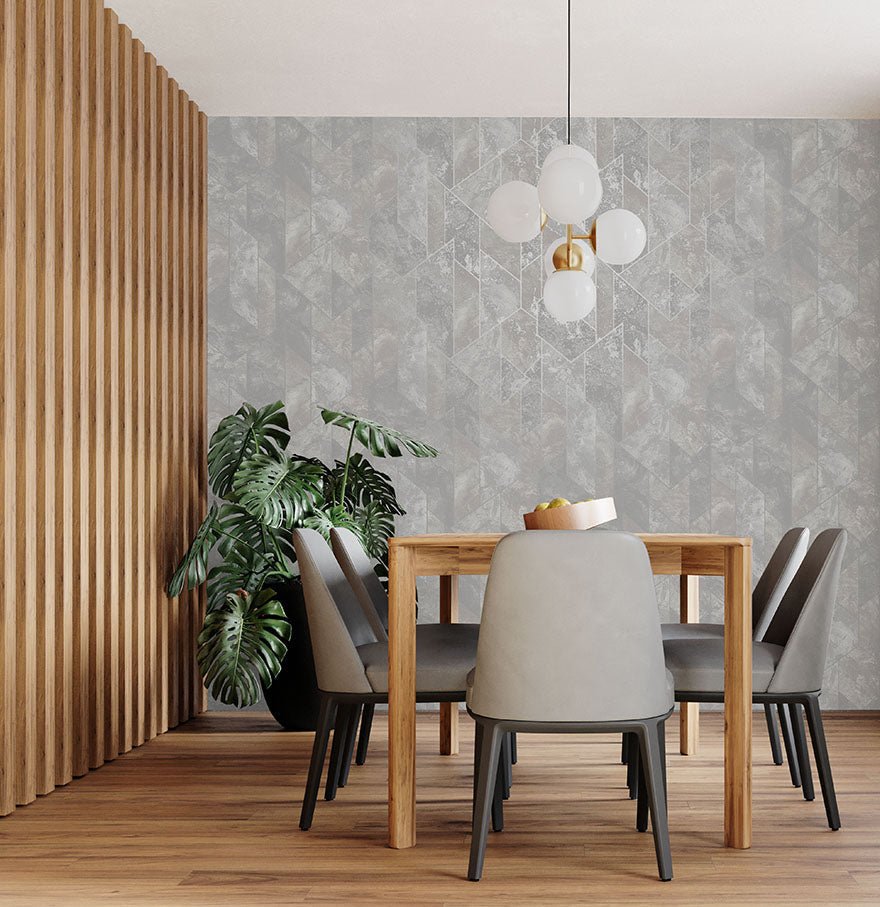 Zarci Wallpaper - Grey - Holden Décor - 36122 - Premier Wallcovering