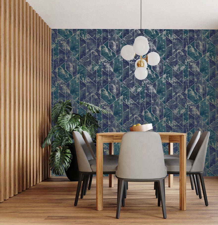 Zarci Wallpaper - Navy - Holden Décor - 36121 - Premier Wallcovering