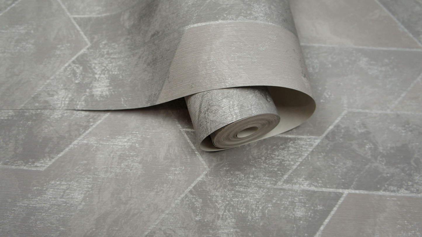 Zarci Wallpaper - Grey - Holden Décor - 36122 - Premier Wallcovering