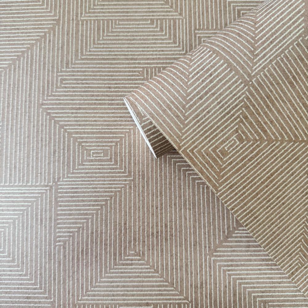 Zen Cleopatra Wallpaper - Bronze Brown - Galerie - DWP0368 - 05 - Premier Wallcovering