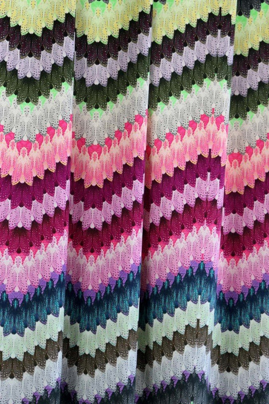 Zig Zag Moth Velvet Fabric - Original - Timorous Beasties - DIGI/ZZM/40008/01 - Premier Wallcovering