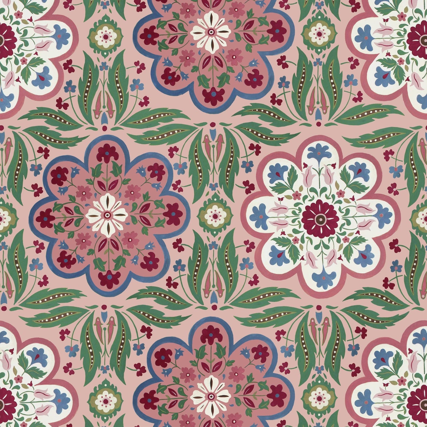 Zouak Wallpaper - Old Rose - Wear The Walls - ZOOR8076U52 - Premier Wallcovering