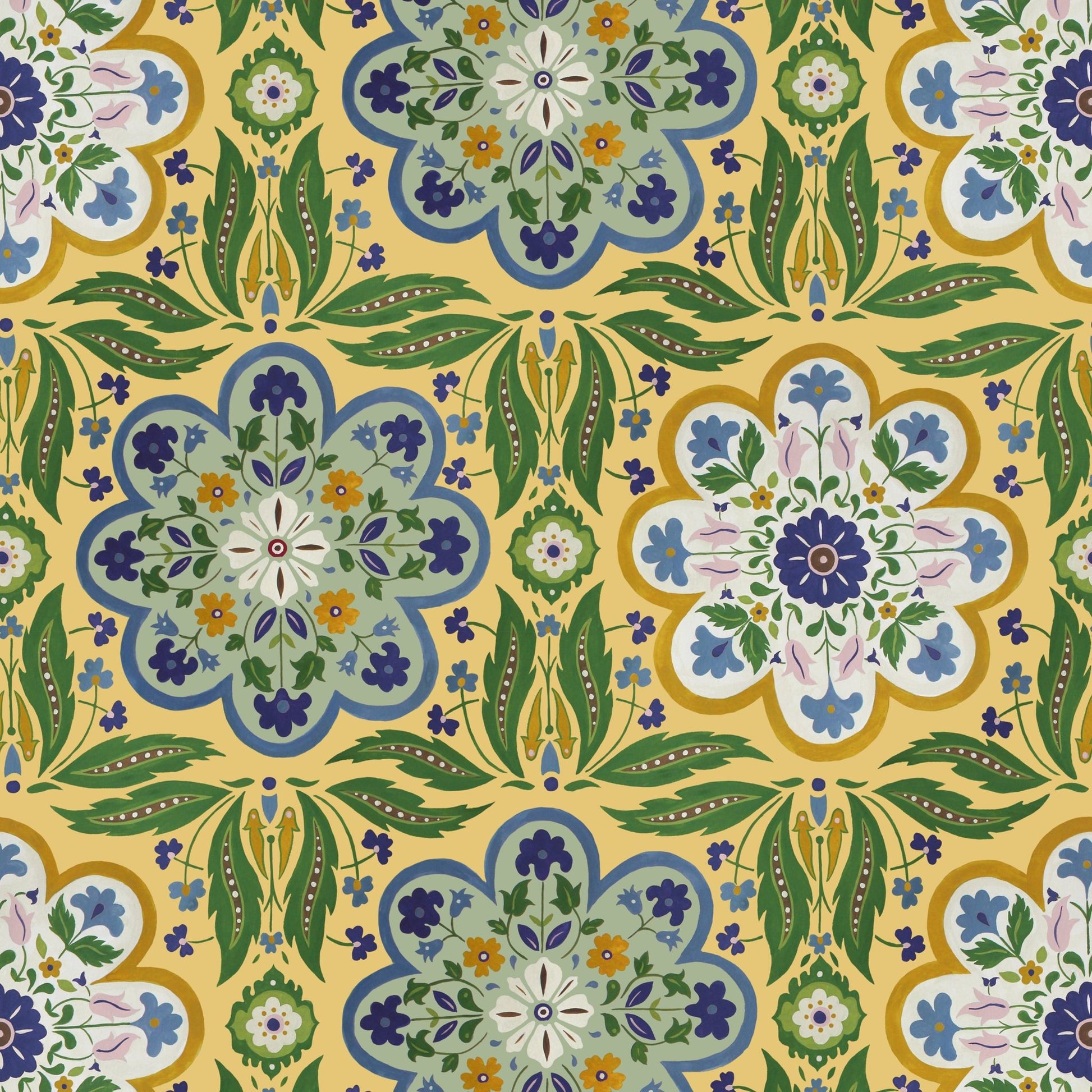 Zouak Wallpaper - Lemon - Wear The Walls - ZOLY8076U52 - Premier Wallcovering