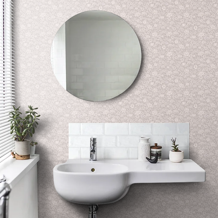 0267SPFRENC - Spring Flowers Wallpaper - French Grey - Little Greene