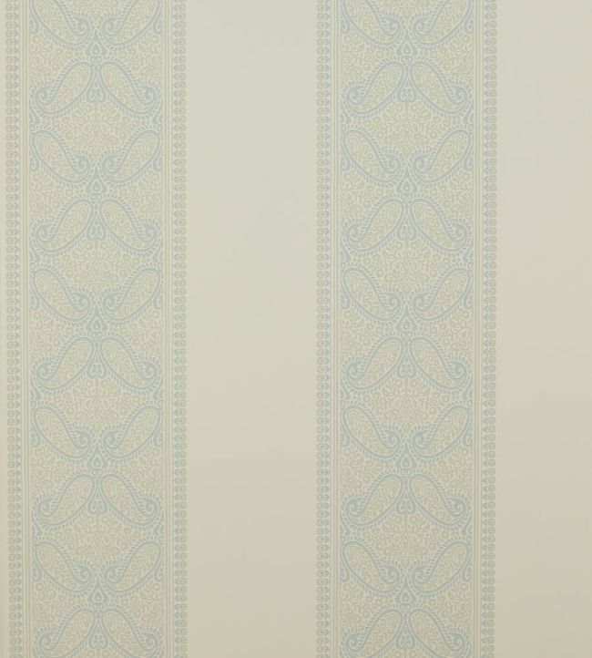 07186-04 - Verney Stripe Wallpaper - Old Blue - Colefax & Fowler