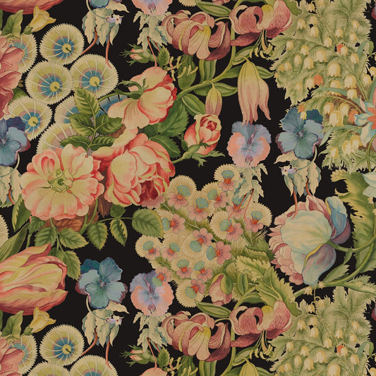 1-WA-AMM-DI-NOI-XXX - Amatoria Magna Wallpaper  - Noir - House of Hackney