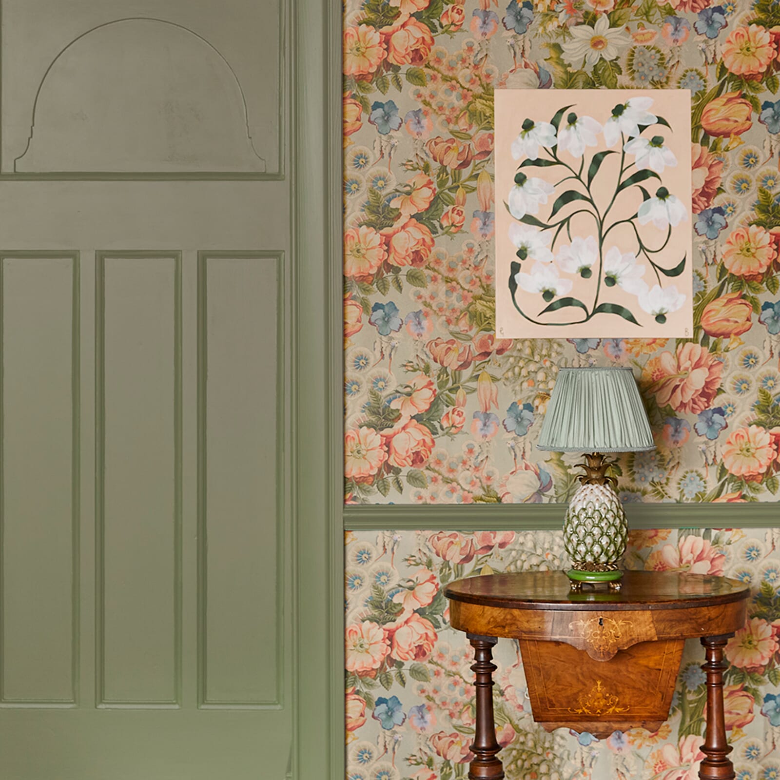 1-WA-AMT-DI-APP-XXX - Amatoria Wallpaper  - Apple - House of Hackney