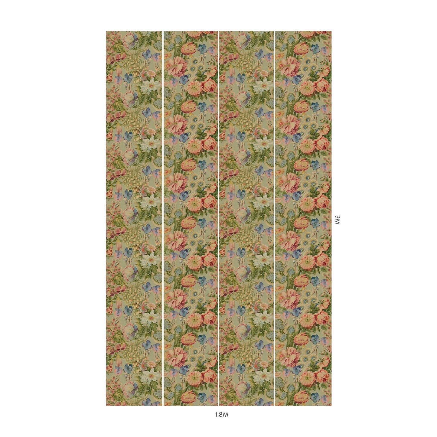 1-WA-AMT-DI-APP-XXX - Amatoria Wallpaper  - Apple - House of Hackney