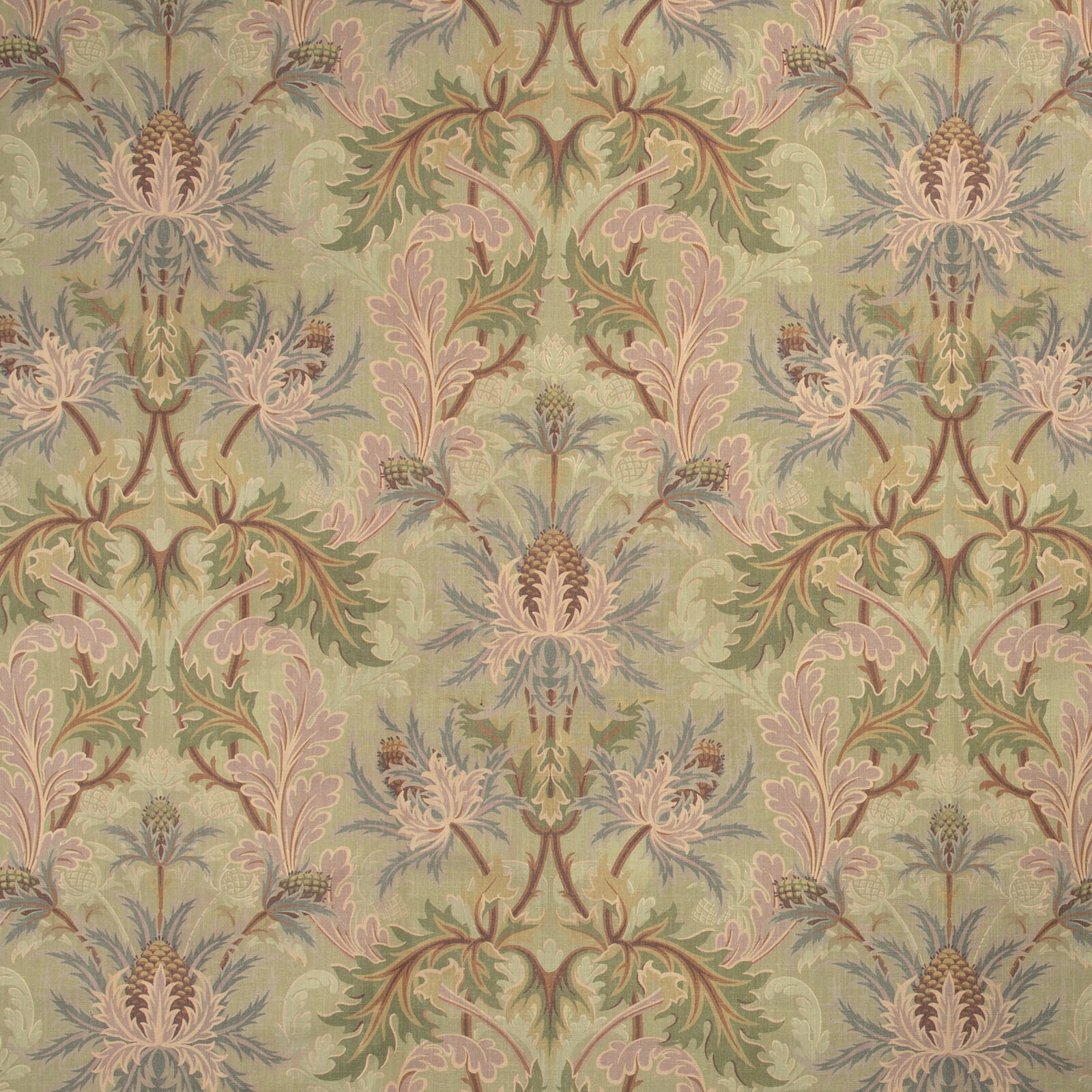 1-WA-AQF-DI-APP-XXX - Aquifolia Wallpaper - Apple - House of Hackney