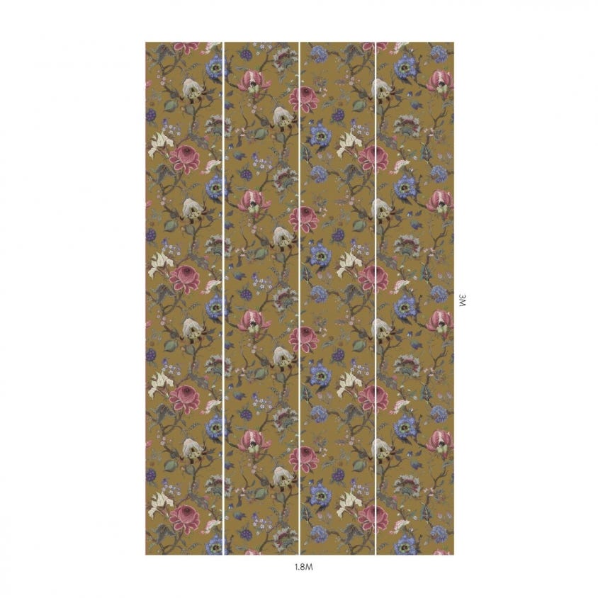 1-WA-ART-DI-BRZ-XXX - Artemis Wallpaper - Bronze - House of Hackney
