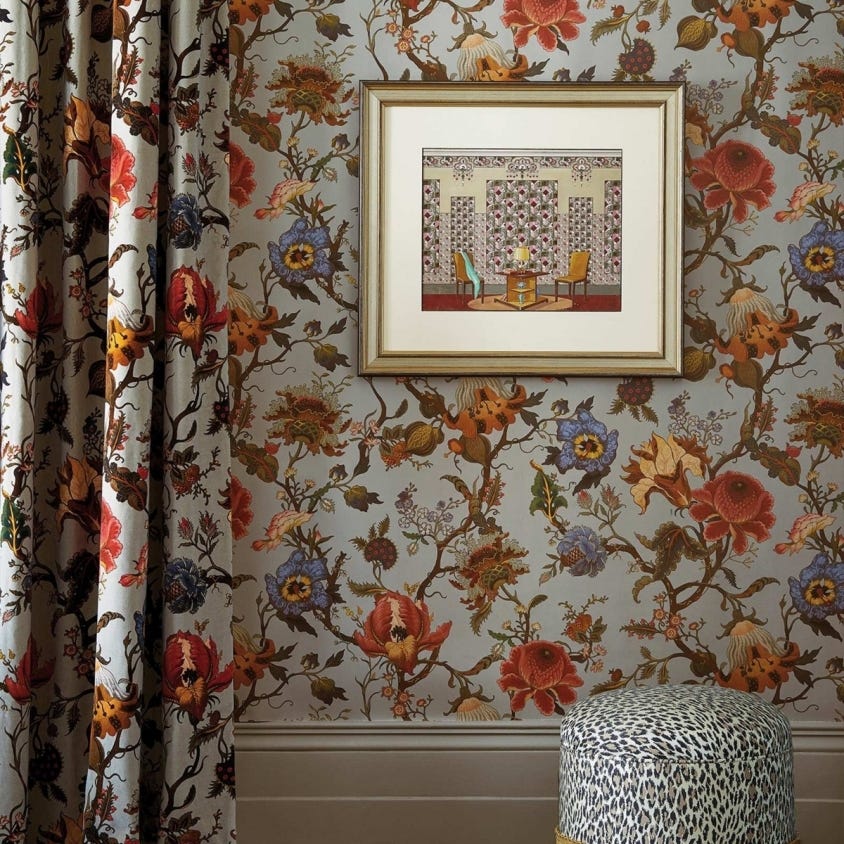 1-WA-ART-DI-GRY-XXX - Artemis Wallpaper - Dove-Grey - House of Hackney