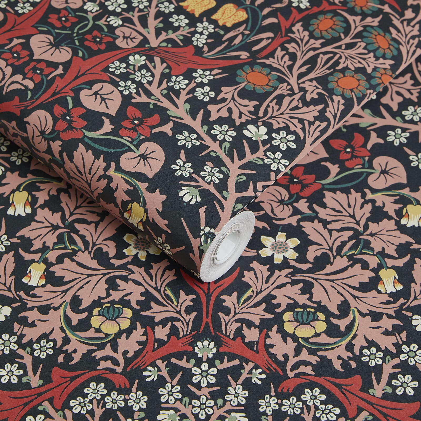 1-WA-BLA-DI-TOU-XXX - Blackthorn Wallpaper - Tourmaline - House of Hackney