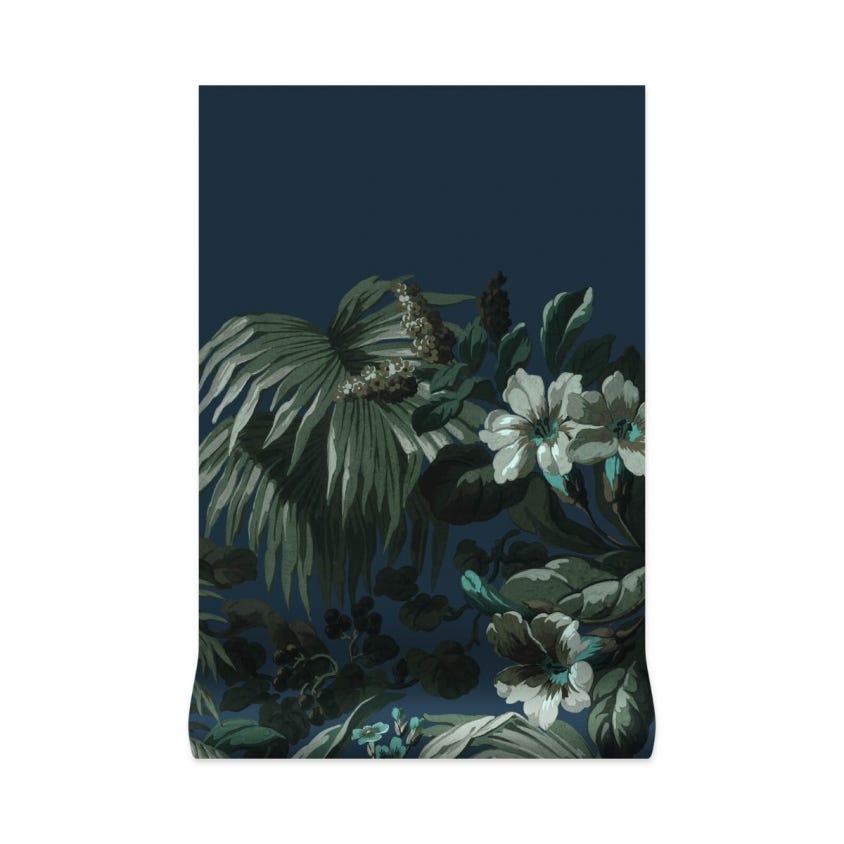 1-WA-LIM-DI-INK-PBL - Limerence Wallpaper - Ink - House of Hackney