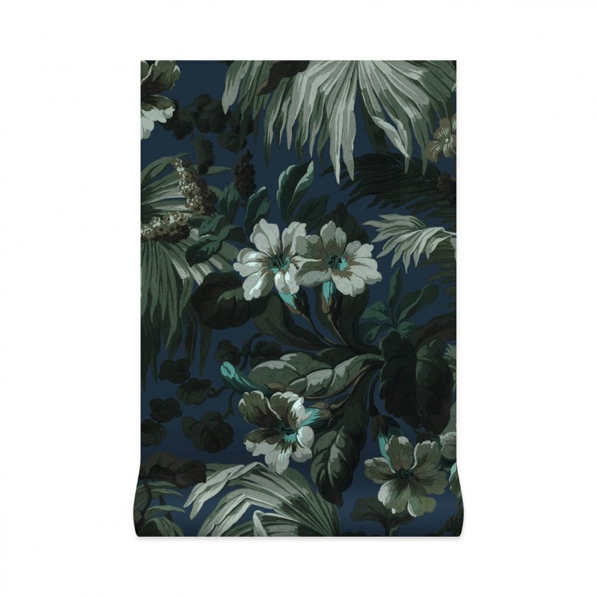 1-WA-LIM-DI-INK-XXX - Limerence Wallpaper - Ink - House of Hackney