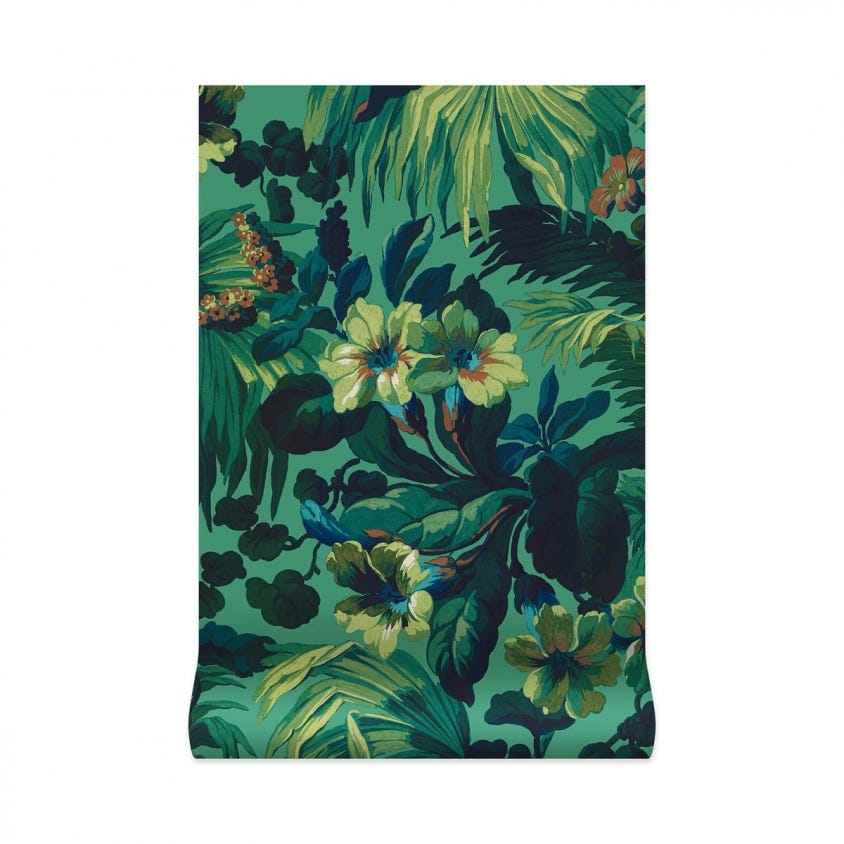 1-WA-LIM-DI-MAL-XXX - Limerence Wallpaper - Malachite - House of Hackney