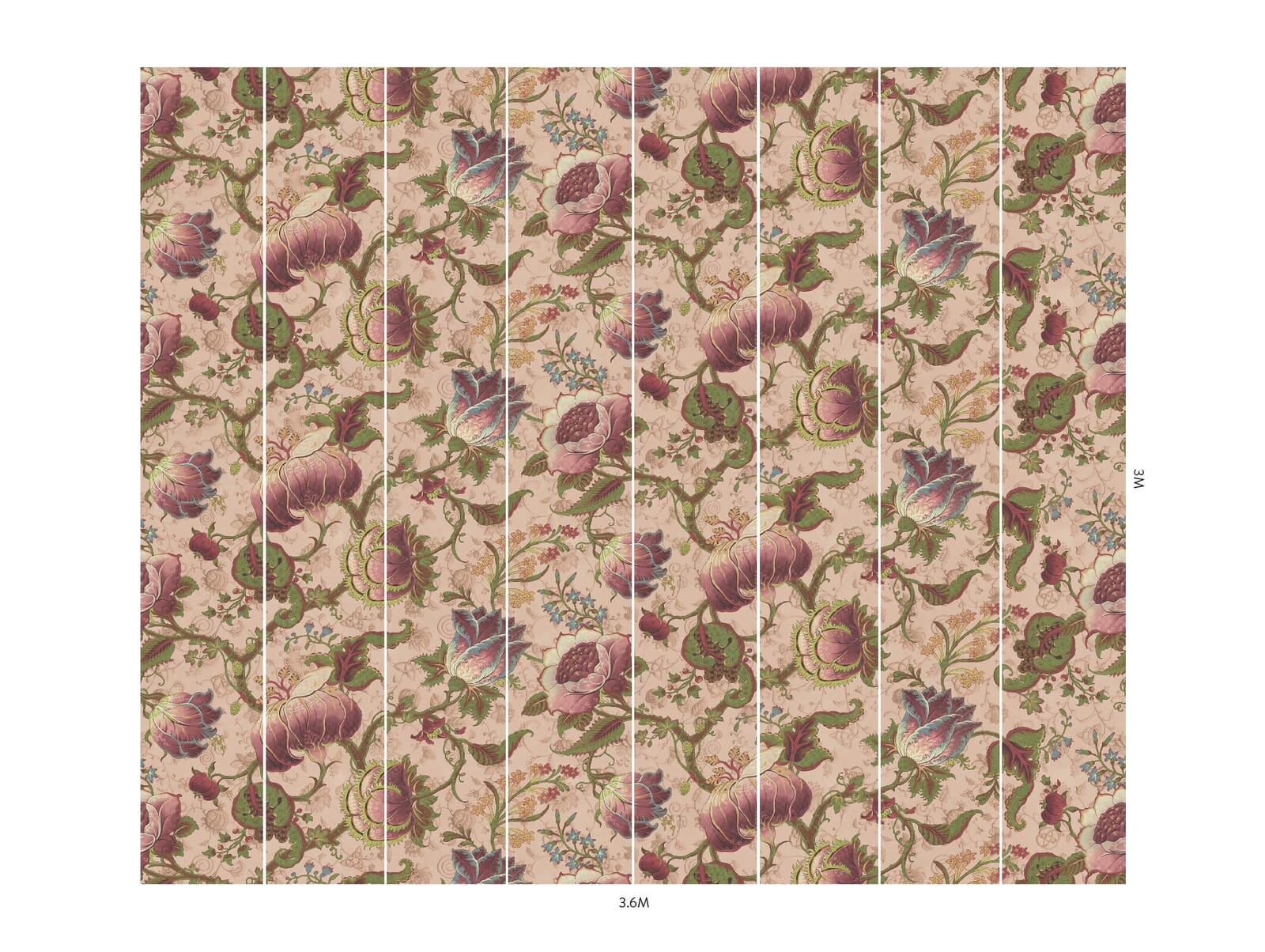 1-WA-MEL-DI-TOU-XXX - Meliora Wallpaper - Tourmaline - House of Hackney