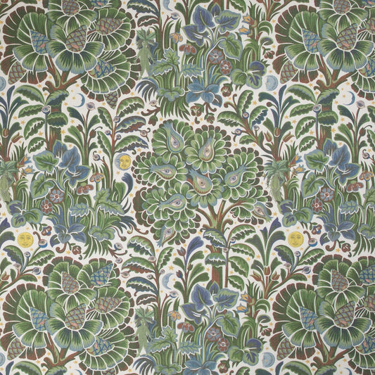 1-WA-MOG-DI-VER-XXX - Moon Garden Wallpaper - Verde - House of Hackney