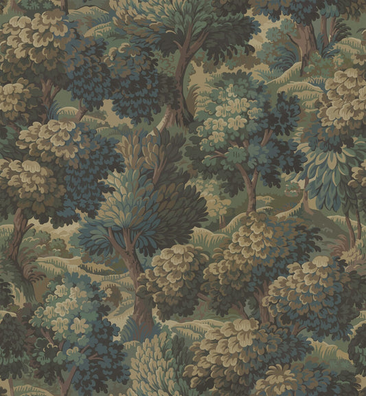 1-WA-NMR-DI-BRZ-XXX - Nemor Wallpaper - Bronze - House of Hackney
