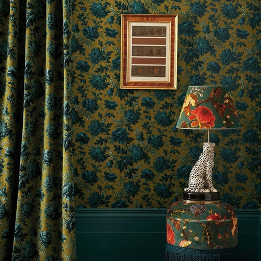 1-WA-OPI-DI-BRZ-XXX - Opia Wallpaper - Bronze - House of Hackney