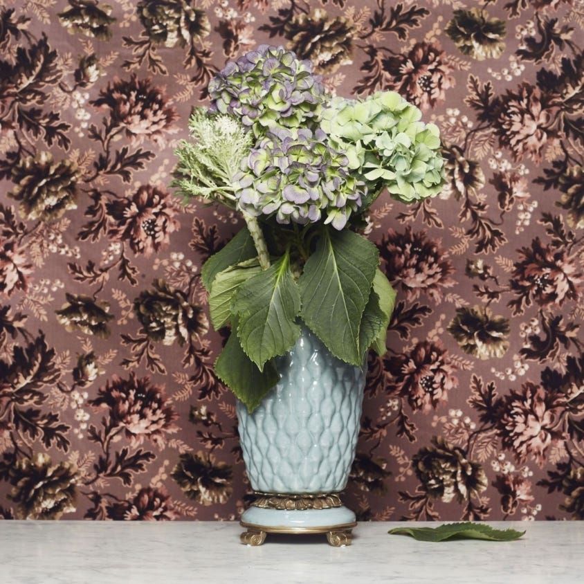 1-WA-OPI-DI-OLR-XXX - Opia Wallpaper - Old-Rose - House of Hackney