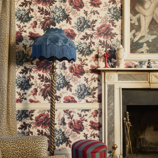 1-WA-OPM-DI-XXX-XXX - Opia Magna Wallpaper - Magenta - House of Hackney