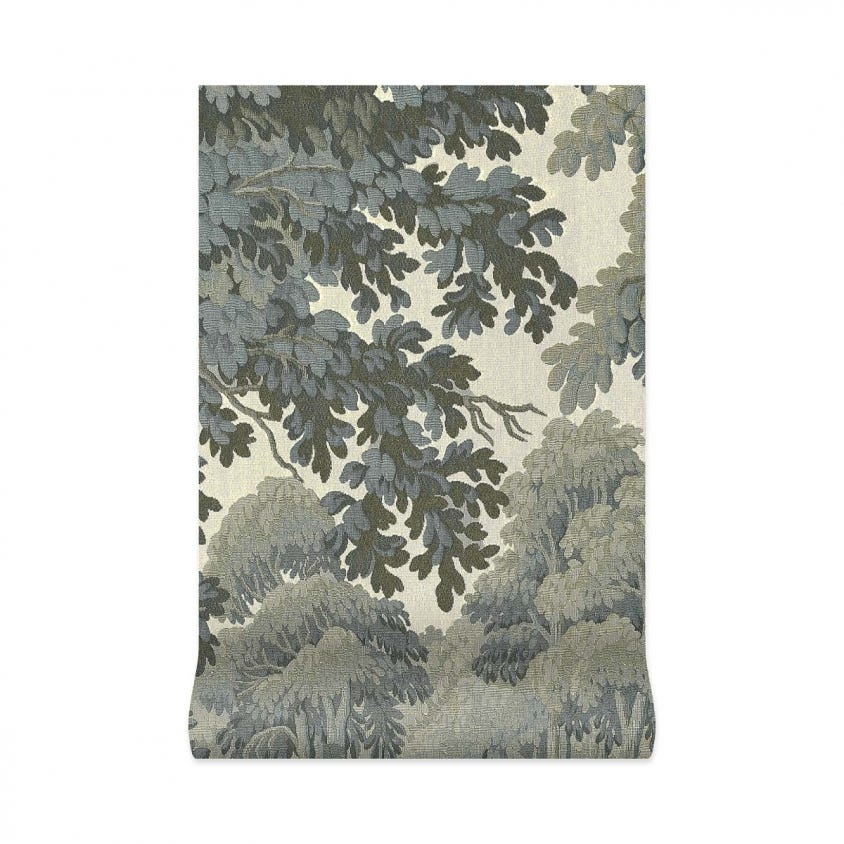 1-WA-PLA-DI-FOR-XXX - Plantasia Wallpaper - Sage - House of Hackney