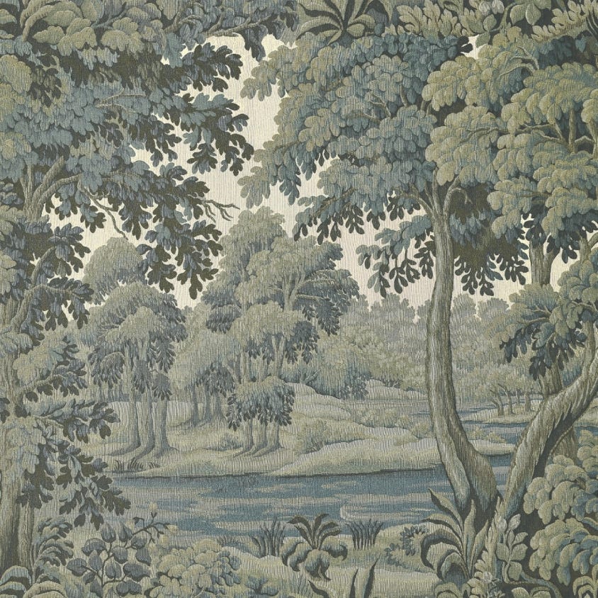 1-WA-PLA-DI-FOR-XXX - Plantasia Wallpaper - Sage - House of Hackney