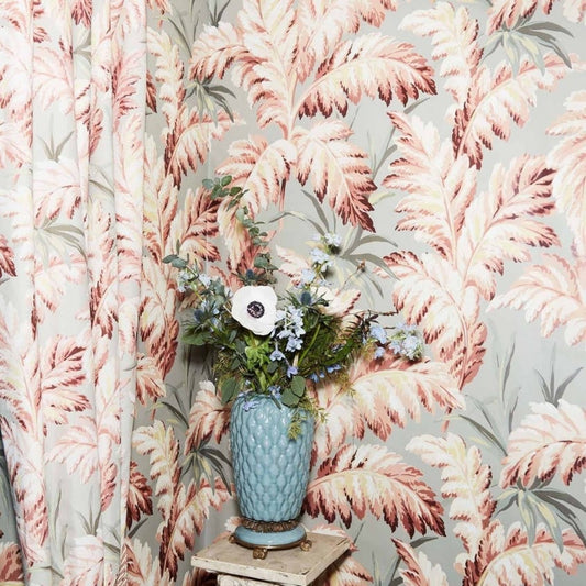 1-WA-PLU-DI-EAU-XXX - Pluma Wallpaper - Eau De Nil - House of Hackney