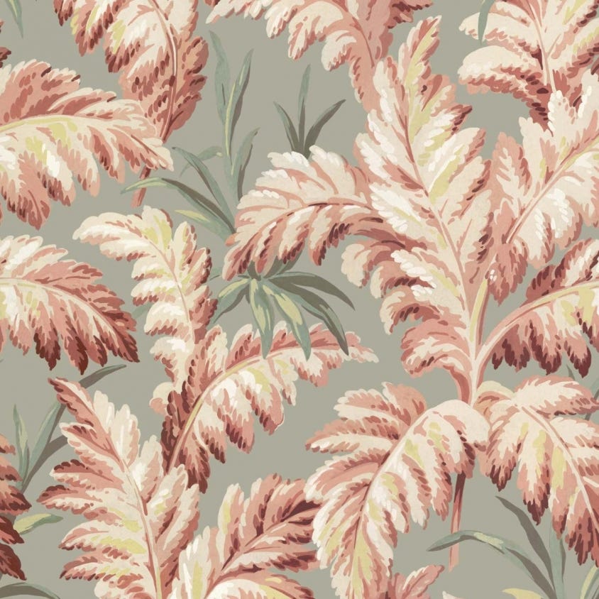 1-WA-PLU-DI-EAU-XXX - Pluma Wallpaper - Eau De Nil - House of Hackney
