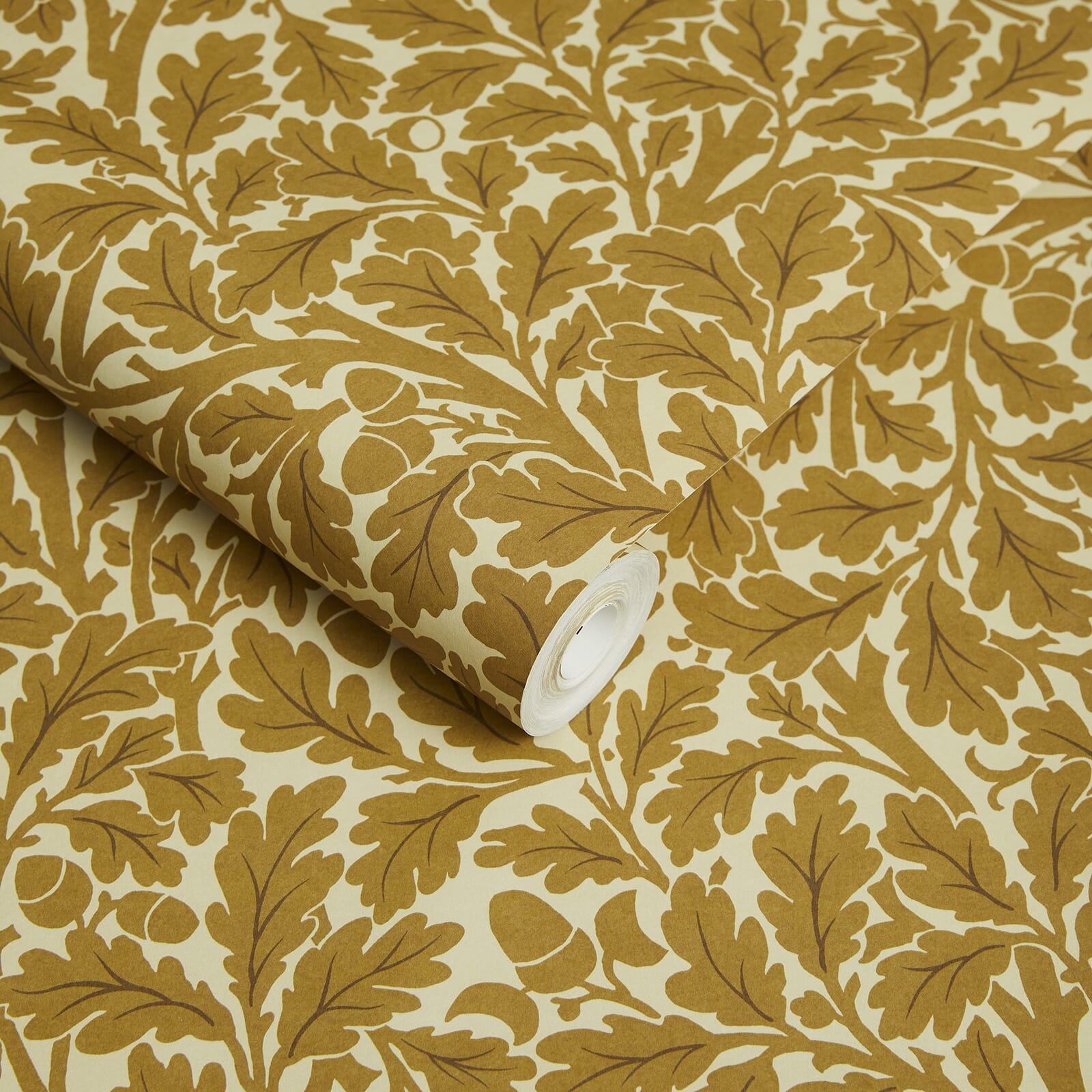 1-WA-QUE-DI-AUT-XXX - Quercus Wallpaper - Auric - House of Hackney