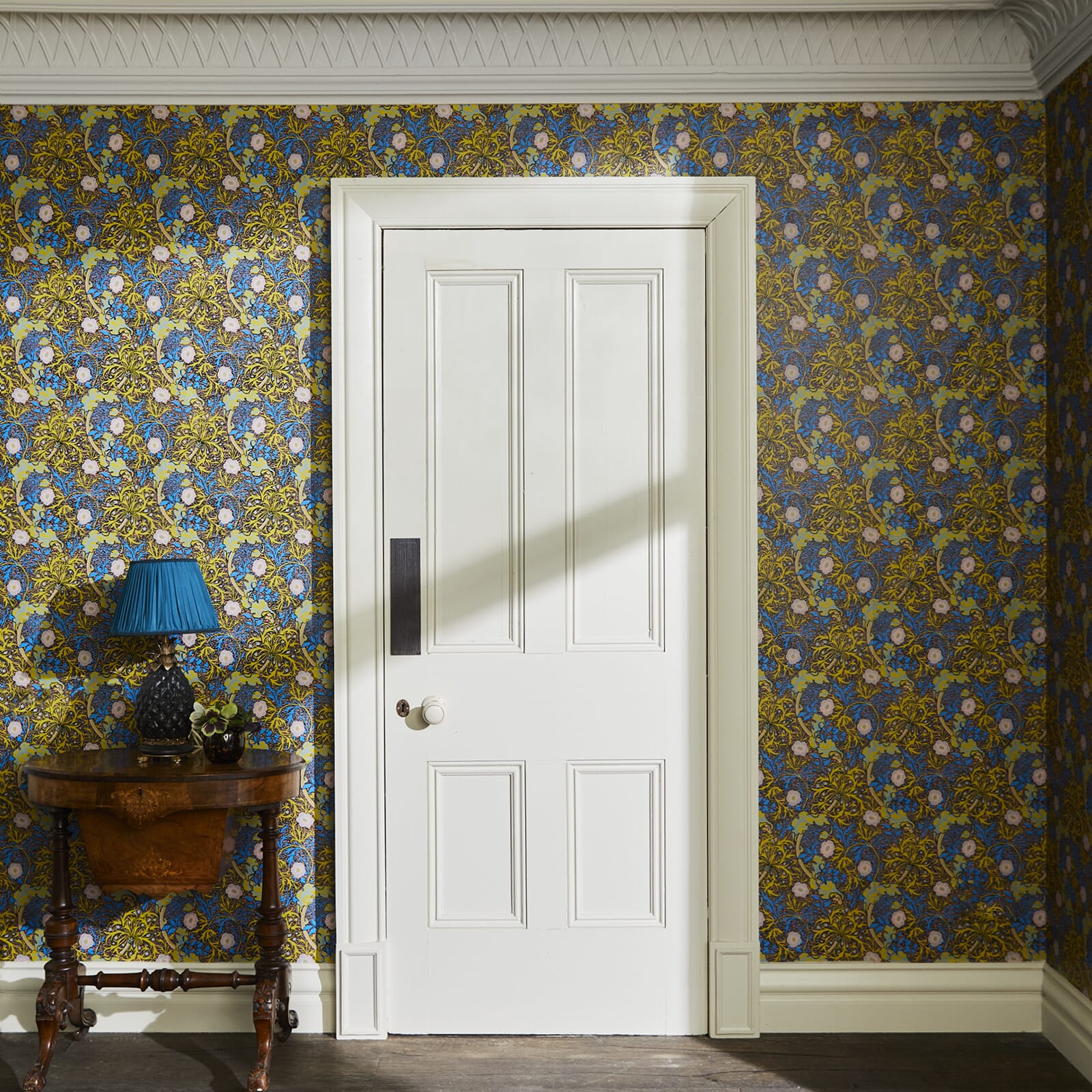1-WA-SEA-DI-LIM-XXX - Seaweed Wallpaper - Lime - House of Hackney