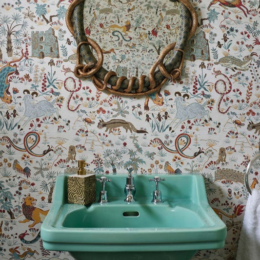 1-WA-TRE-DI-ECR-XXX - Trematonia Wallpaper - Ecru - House of Hackney
